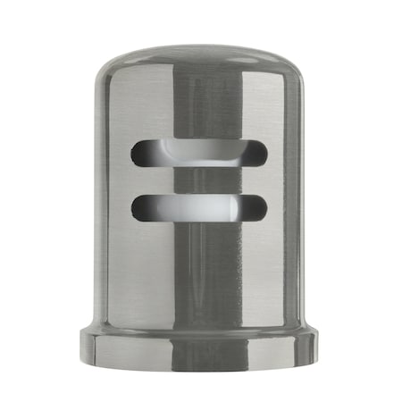 Westbrass Skirted Brass Air Gap Cap Only in Stainless Steel D201-1-20